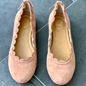 Jack Rogers Lucie Scalloped Ballet Flats